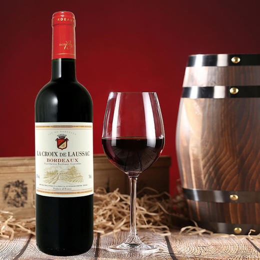 MM 山姆 LA CROIX DE LAUSSAC 皇冠 法国进口 波尔多红葡萄酒 750ml 商品图1