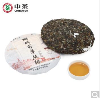 中粮-中茶 2018年（福鼎老树白茶 ）百年丝路 357g/饼/干仓直发 商品图5