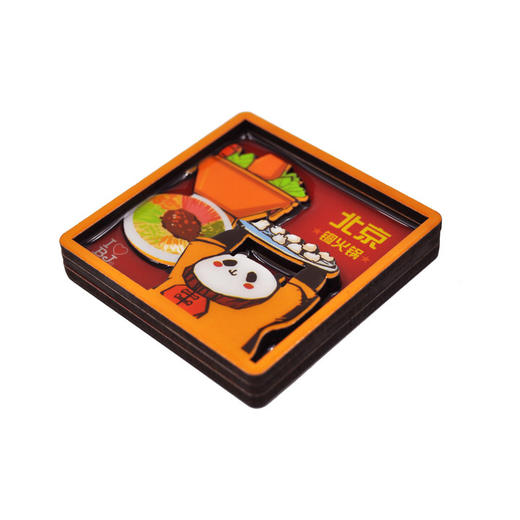 京味儿铜火锅磁贴 商品图1