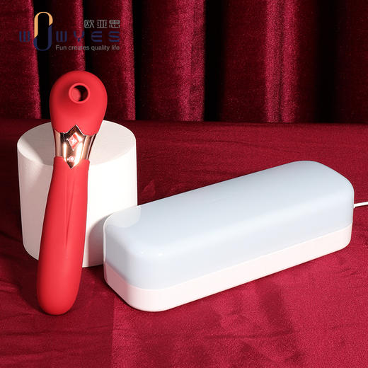 欧亚思S4女王吮shun吸震动棒 女用按摩震动器成人情趣用品 商品图3