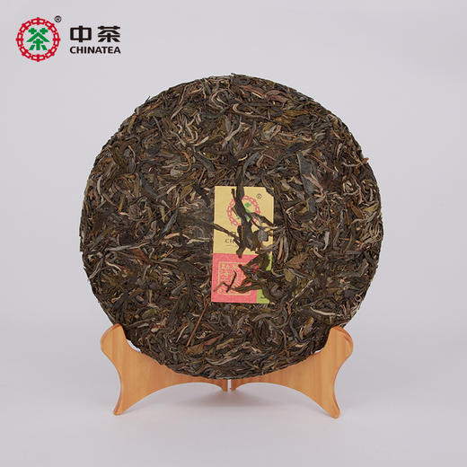 中粮-中茶 2018年(生茶饼)传世印级八八青饼国内版经典88生茶饼357g/饼 /云南干仓直发 商品图2