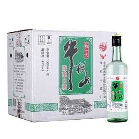 牛栏山 新一代 陈酿 43度 500ml*12瓶 光瓶 整箱装