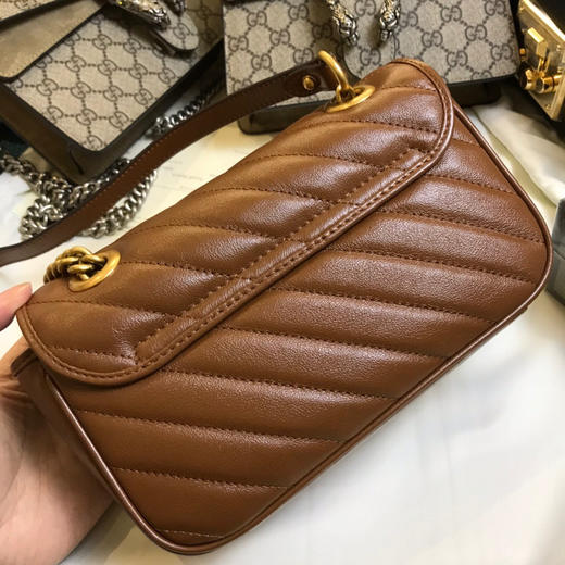 GG新款Marmont焦糖色，3个尺寸 商品图6