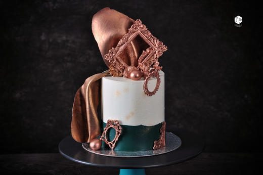 Couleur Violet 「雅丽的古典」乳酪霜奶油生日蛋糕【特高款】 商品图1