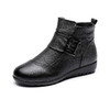 MLD8901新款优雅气质真皮加绒保暖平底防滑棉鞋TZF 商品缩略图5