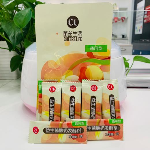 菌丝生活通用型酸奶发酵剂*4包+酸奶机（304不锈钢内胆） 商品图0