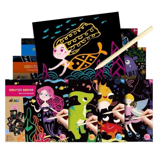 【特价】avenir德国刮刮画适合低幼儿童 商品图0