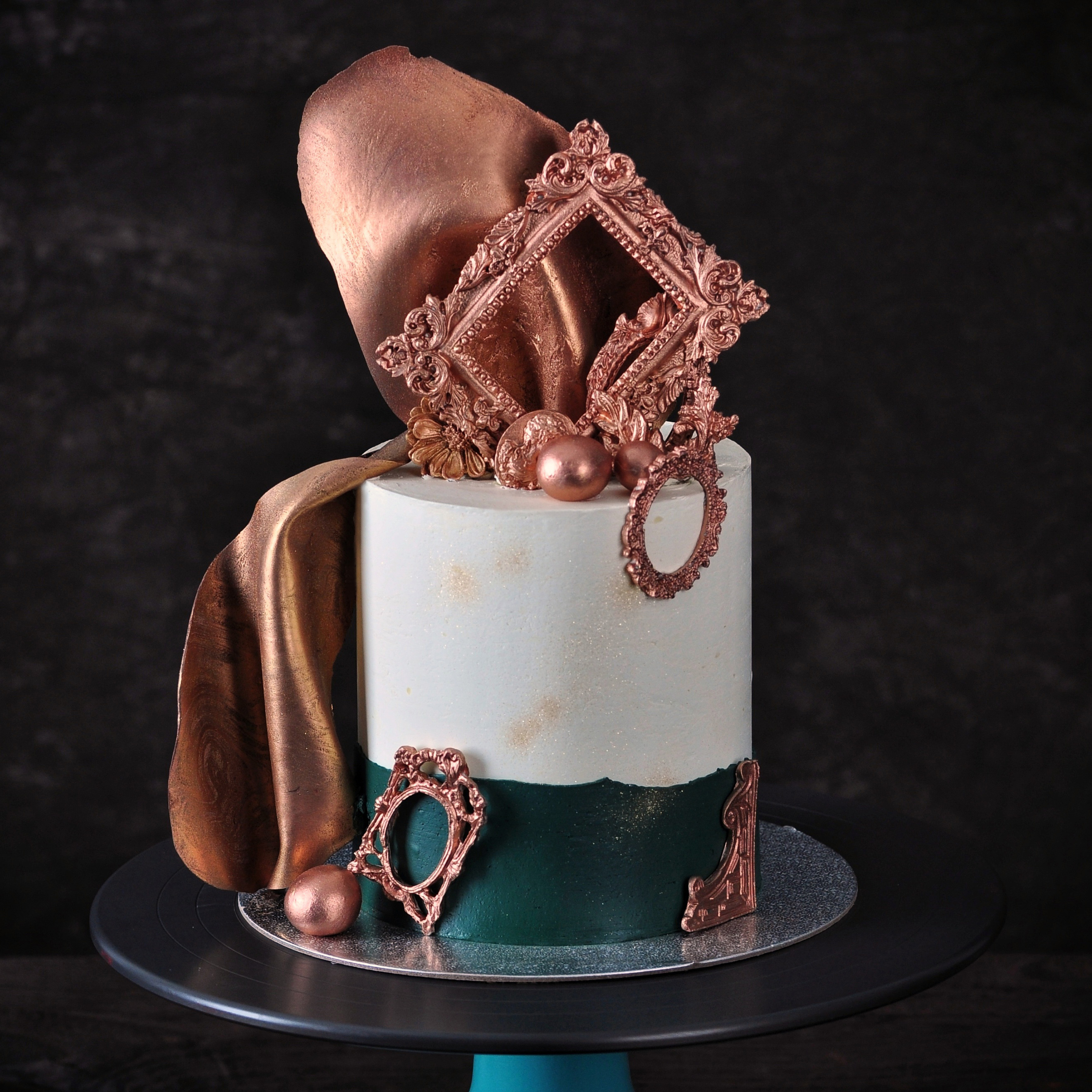 Couleur Violet 「雅丽的古典」乳酪霜奶油生日蛋糕【特高款】