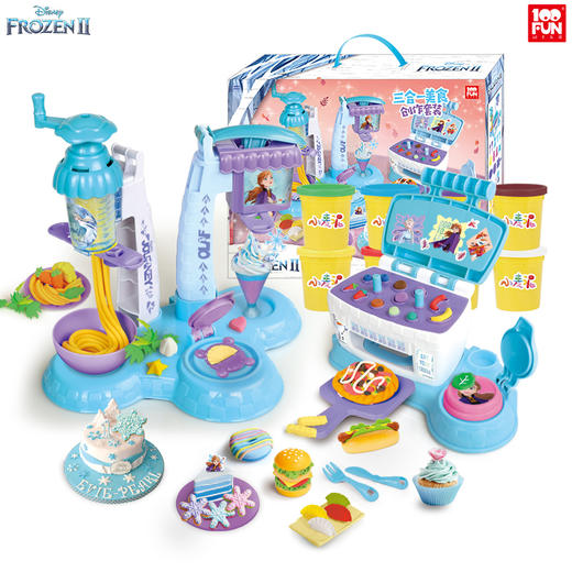 迪士尼彩泥套装三合一美食创作套装 商品图6