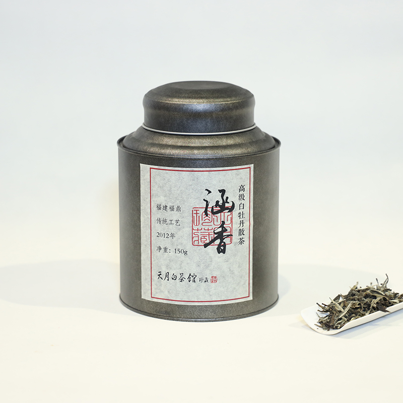2012年涵香白牡丹罐装150g