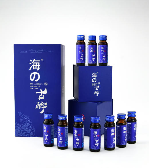 海の古酵 逆龄源液 日本原装进口 根源逆龄 平衡微循环 激活细胞内在活力 50mlx10瓶 商品图0