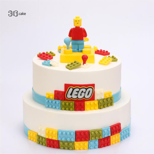 乐高星球双层鲜果戚风蛋糕 商品图1