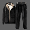 YLFZ-BD0C新款时尚气质加绒加厚银狐绒卫衣外套裤子两件套TZF 商品缩略图3