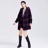 SAINT L’UCK/圣媛女装冬季马海毛毛呢连帽款大衣SA420D54 商品缩略图4