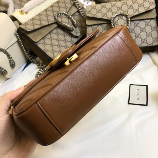 GG新款Marmont焦糖色，3个尺寸 商品图4