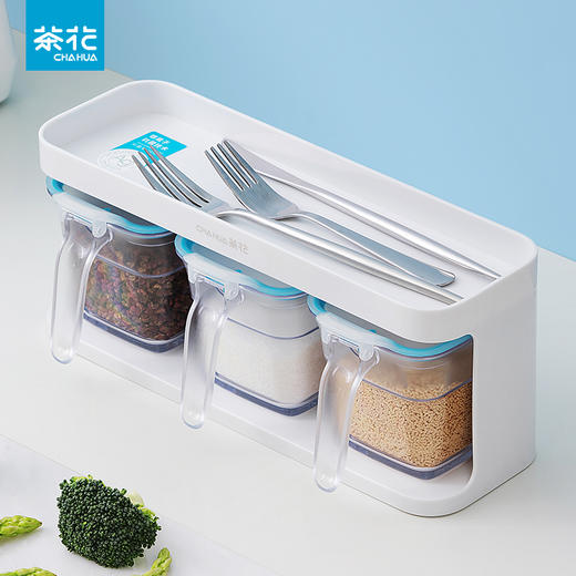 抗菌按压式调味盒 商品图1
