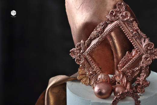 Couleur Violet 「雅丽的古典」乳酪霜奶油生日蛋糕【特高款】 商品图2