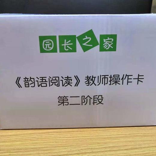 幼儿园教学课程韵语识字与阅读 商品图1