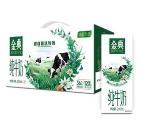 伊利金典纯牛奶250ml*12盒