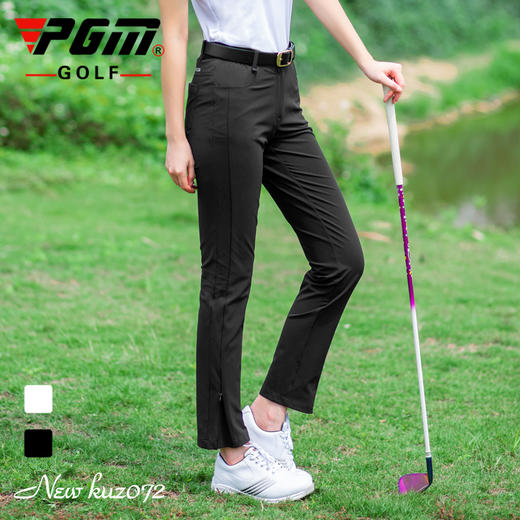 PGM 2020新品高尔夫裤子女秋冬季golf球裤修身显瘦长裤弹力九分裤 商品图0