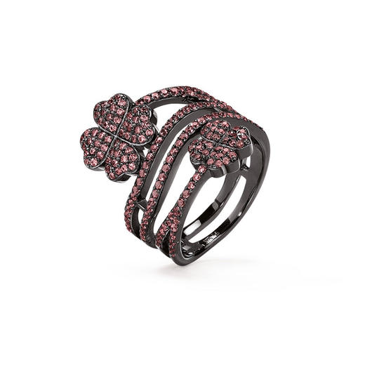 芙丽芙丽/Folli Follie 心形四叶草戒指 商品图1