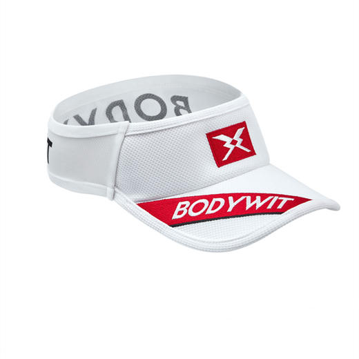 BODYWIT（身体智慧）跑步空顶帽 闪电白跑马拉松比赛越野跑步耐力跑训练慢跑健身徒步运动 商品图0