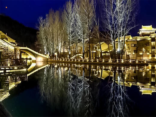 元旦2日【古北水镇跨年】跨年音乐会-跨年无人机-长城点亮-夜光舞龙；黑龙潭冰雪风铃节 商品图4