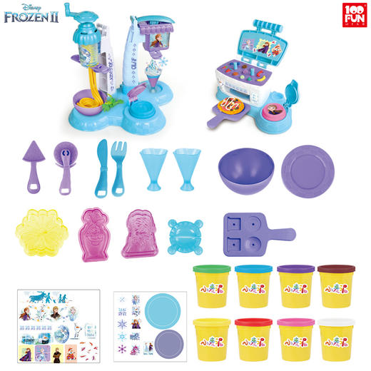 迪士尼彩泥套装三合一美食创作套装 商品图4