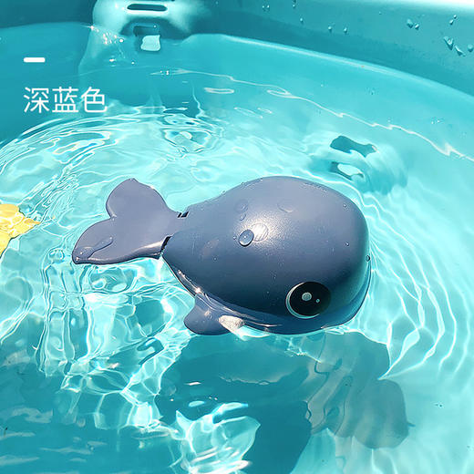 【抖音爆款】宝宝洗澡戏水酷游小乌龟 发条上链动物浴室玩水儿童玩具 商品图11