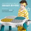 万高儿童多功能积木桌益智力玩具幼儿园宝宝大颗粒积木游戏学习桌 商品缩略图1