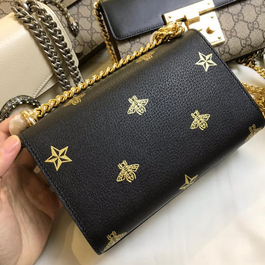 GG蜜蜂小方包，黑白两色 商品图4