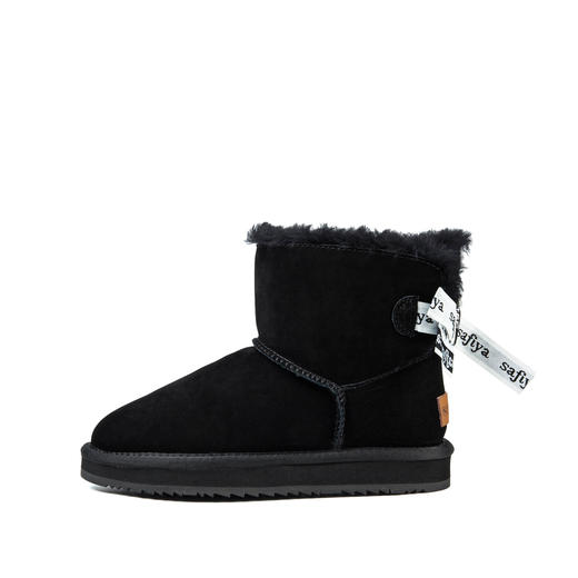 【断码】索菲娅冬季雪国夜空雪地靴皮毛一体短筒加绒棉靴SF7411A022 商品图2