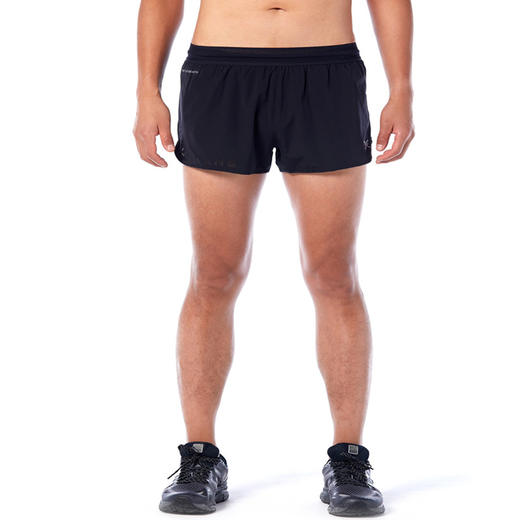 BODYWIT(身体智慧） 男飞天PRO 1.5寸二合一马拉松短裤III跑马拉松比赛越野跑步耐力跑训练慢跑健身徒步运动 商品图0
