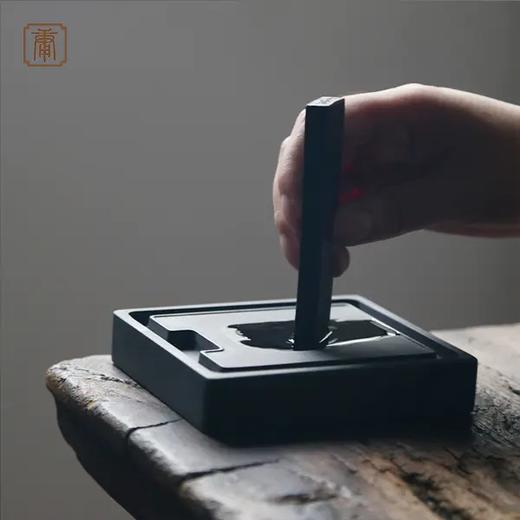 宣砚  复刻石渠砚  天然原石  明代老砚1:1复刻（需要刻字请备注） 商品图1