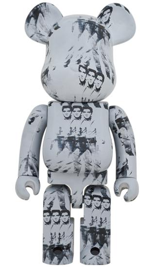 收藏系列 Be@rbrick 400%系列 Andy Warhol's ELVIS PRESLEY 商品图1