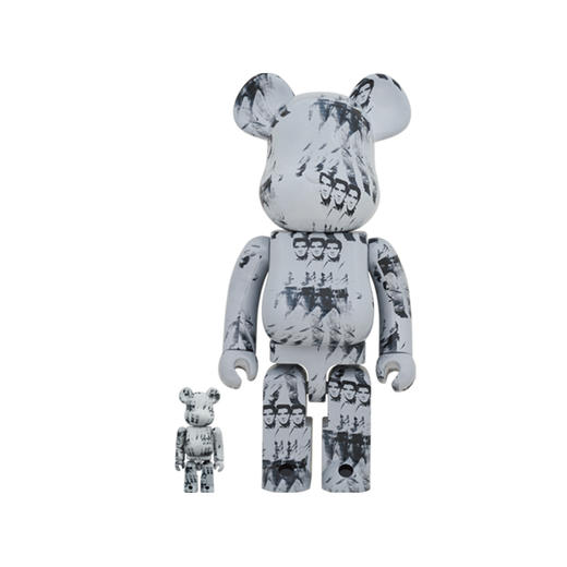收藏系列 Be@rbrick 400%系列 Andy Warhol's ELVIS PRESLEY 商品图0