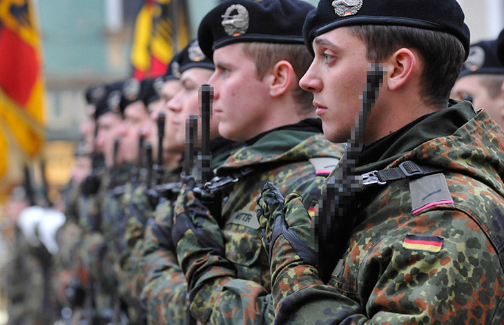 德国公发德斑丛林迷彩parka防风大衣