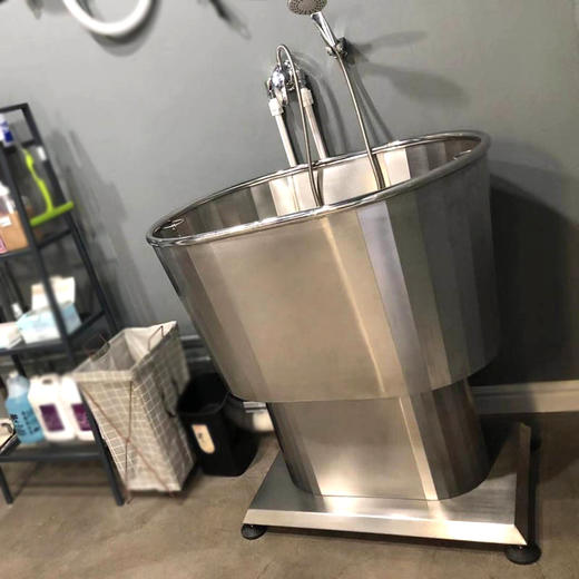 宠物不锈钢浴池 网红款SPA缸洗澡池浴盆 商品图1