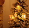 【装饰品】*圣诞装饰品灯光小木屋酒店酒吧圣诞树装饰挂饰 商品缩略图2