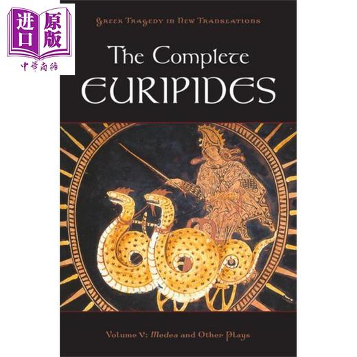 【中商原版】The Complete Euripides Volume V Medea and Other Plays 英文原版 牛津欧里庇得斯全集 第5卷 Euripides 商品图0