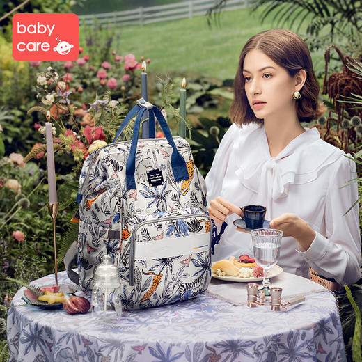 babycare妈咪包2020新款时尚多功能大容量母婴背包妈妈外出双肩包遛娃包 商品图1