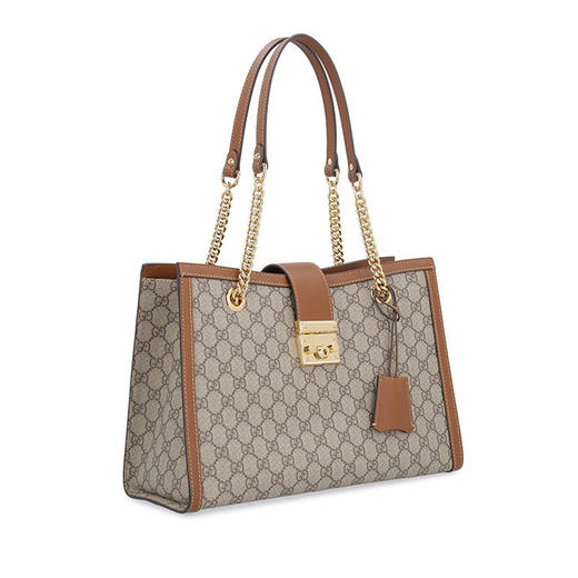 【二】GUCCI 古驰 女士 Padlock系列 中号GG单肩包 混色 479197 KHNKG 8534 商品图2