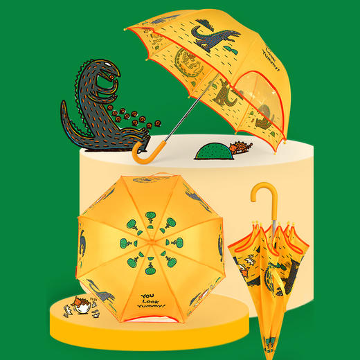 弥鹿mideer儿童雨伞—你看起来好像很好吃 商品图4