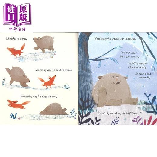【中商原版】Anuska Allepuz：A Bear is a Bear	其实是只熊 附故事在线音频资源 低幼亲子故事绘本 平装 英文原版 3-6岁 商品图2