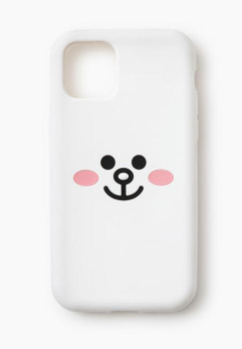 韩国 可爱iPhone 11 / PRO Line Friends康尼硅胶iPhone护套JPY带授权招加盟代理 商品图0