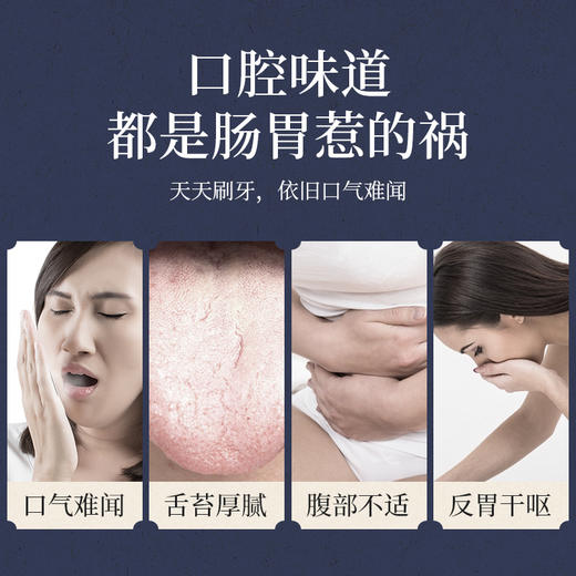 初草堂香口丸 恢复肠胃 口气清新 约100粒/盒