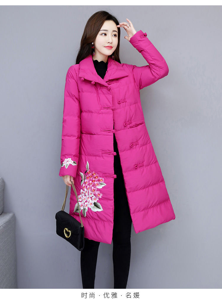 ympdd52410813959新款韩版加厚复古盘扣刺绣外套