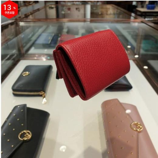 奥莱Gucci GG Mamon迷你半钱包（红色）523277 CAO0G 6433JPY带授权招加盟代理 商品图3