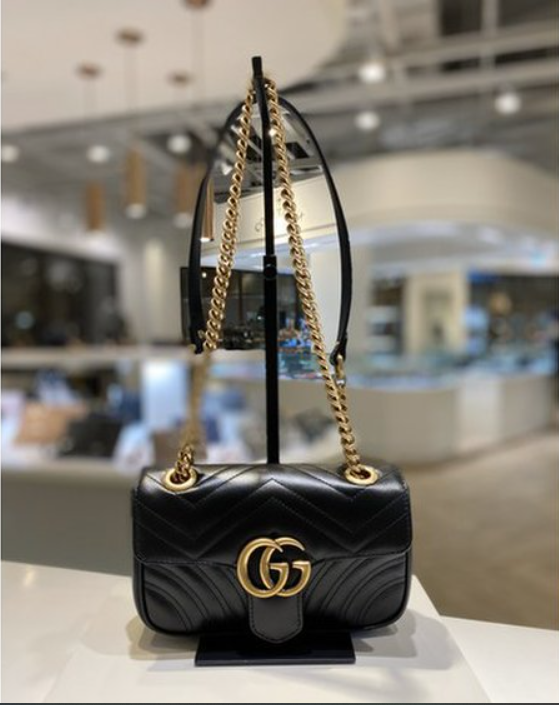 奥莱Gucci Marmont Matlase手提袋Mini 446744-DTDIT-1000JPY带授权招加盟代理