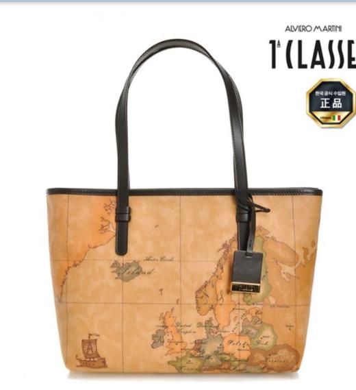 奥莱[Primaclace] Geoclassic购物袋深棕色D006-6000-0665JPY带授权招加盟代理 商品图0